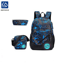 Fashion School Bag Backpack with Florescent Mark  Color  Children's sports backpack